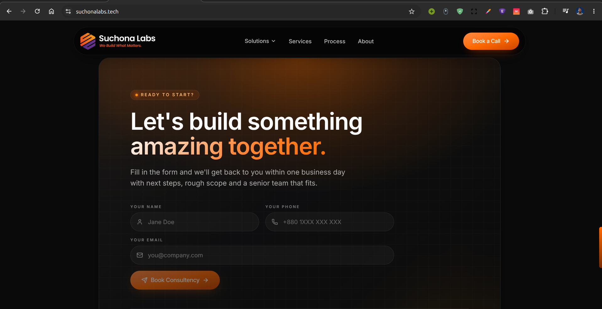 Suchona Labs Screenshot 1